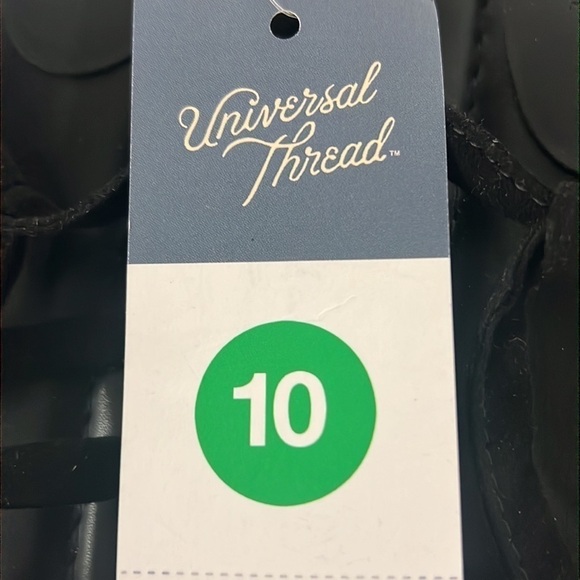 Women's Donny Wedge Heel Lace Up Sandals - Universal Thread - Black - 10 - Picture 7 of 7